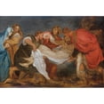 thumbnail image 3 of Workshop of Peter Paul Rubens 18x14 Black Modern Framed Museum Art Print Titled - The Entombment, 3 of 5