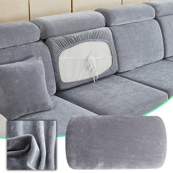 Dvkptbk Sofa Coussin Universel Recouvert de Cuir Sofa 2022, Résistant à l'Usure, Très Élastique, Antidérapant, Fibre Élastique, Protection Universelle Meubles Essentiels pour la Maison en Liquidation