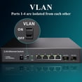 thumbnail image 3 of Conmutador Ethernet STEAMEMO de 6 puertos, 2,5 G, no gestionado, 60 Gbps, 3 of 8