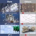 thumbnail image 2 of LINLIN Solar Curtain Lights Outdoor 3 x 3 m 300 LED Solar Christmas Icicle Lights with Remote, 8 Modes IP65 Waterproof Solar Waterfall Lights for Gazebo Pergola Wedding Party Decoration, 2 of 7