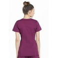 thumbnail image 4 of Cherokee Workwear Professionals Maternity Women's Scrubs Top Mock Wrap WW685, 4 of 5