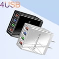 thumbnail image 1 of Cargador de teléfono móvil de color 4USB 5V3A Regulaciones europeas Regulaciones de EE. UU. Regulaciones del Reino Unido Multipuerto inteligente 4 puertos Cabeza, 1 of 1