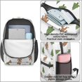 thumbnail image 4 of Bigfoot and Tree White Pattern 17" School Backpacks for Teens,Waterproof Oxford Fabric,S-Shape Padded Straps for School,Travel,Hiking,Camping, 4 of 6