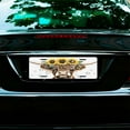 thumbnail image 7 of Cow with Sunflower Crown Front License Plate,Metal License Plate,Funny Standard Plates Personalized Novelty Decorative For Men/Women/Boys/Girls Car 6×12 Inch, 7 of 7