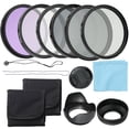 thumbnail image 1 of Lente colorida Cámara profesional UV CPL FLD Lens Filters Kit y Altura Photo ND Neutral Density Filter Set Fotografía Accesorios 52mm, 1 of 8