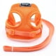 thumbnail image 2 of Arnés naranja para perro, chaleco de malla, correa naranja para perro, arneses naranjas para perro, correas para el pecho, cinturón, fácil control para mascotas, 2 of 7