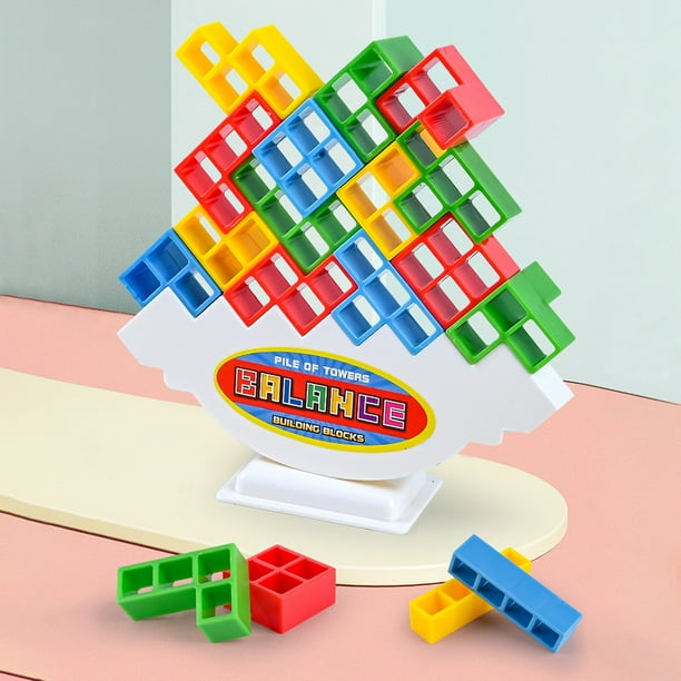 Bloques de equilibrio para habilidades motoras finas juegos de mesa divertidos juguetes apilables para niños y niñas