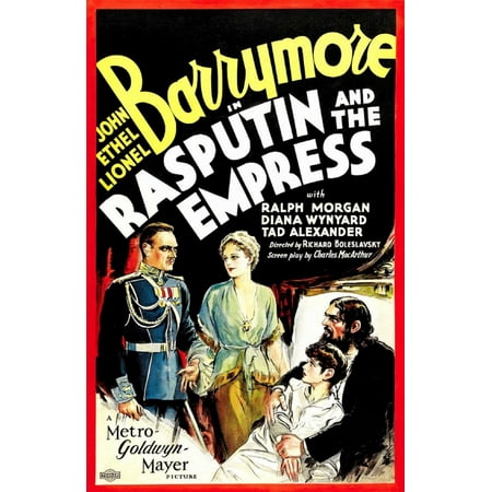Rasputin And The Empress From Left On Us Poster Art: John Barrymore ...