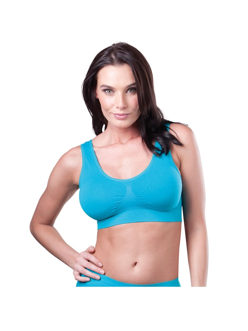 Women's Genie Bra 6-Pack - Comfort Sports Bras - 3 Beige, 3