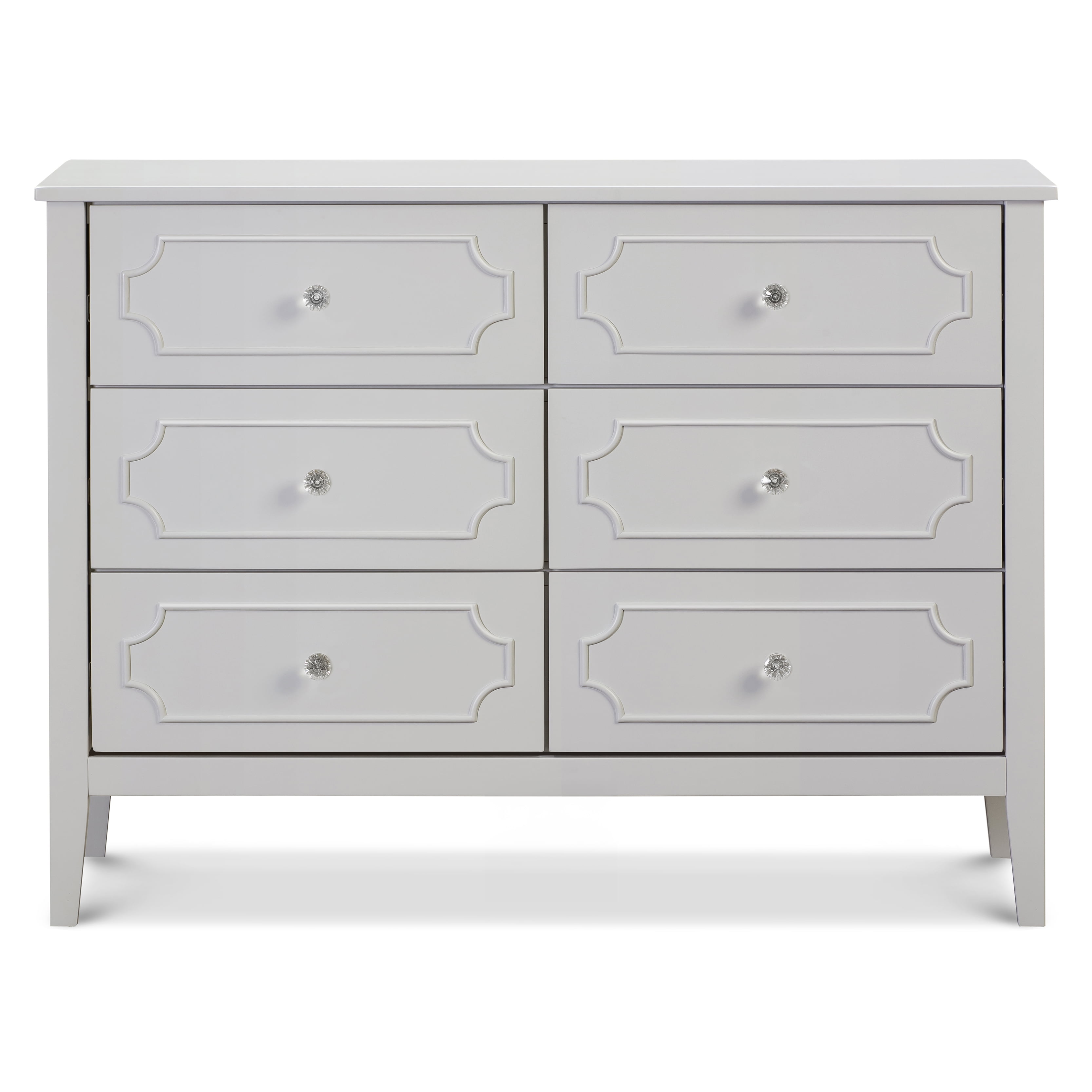 DaVinci 6-Drawer Child Dresser, Pine Fog Gray