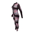 thumbnail image 4 of FOCUSNORM Combinaison de Noël Imprimée pour Femmes, Manches Longues, Col Rond, 4 of 6