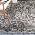 thumbnail image 5 of SAFAVIEH Beach House Kestrel Medallion Indoor/Outdoor Area Rug, Light Grey/Charcoal, 2'2" x 4', 5 of 7