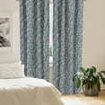 thumbnail image 2 of Ambesonne Geometric Curtains, Sketch Style Spirals, Pair of 28"x63", Multicolor, 2 of 5