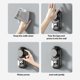 thumbnail image 4 of XWSHYW Almacenamiento y Organización Del Baño. Bolsa de Almacenamiento de Ropa para Sombreros Detrás de Los Ganchos de La Puerta Ganchos de Baño Sin Seguimiento Sin Perforación Ganchos de Succión Pos, 4 of 6