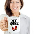 thumbnail image 2 of My Drug Of Choice Soda Pop Art Coffee & Tea Gift Mug Cup For Women & Girls (15oz), 2 of 4