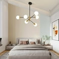 thumbnail image 6 of 6-light Modern Sputnik Beasley E12 Industrial Pendant Light Mid Century Ceiling Hanging Lamp Indoor Lighting Fixture, 6 of 6
