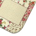 thumbnail image 5 of Pioneer Flower Floral Print Pattern Dish Drying Mat for Kitchen 1 Pack, Ultra Absorbent Microfiber Dishes Drainer Mats,16"x18", 5 of 6