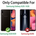 thumbnail image 2 of IBAOLE for Huawei P30 Lite Case, Built-in Screen Protector 360 Full-Body Protective Dual Layer Shockproof Slim Clear Anti-Scratch Phone Case Cover for Huawei P30 Lite Black SBL360 SAM A20 Black, 2 of 8