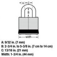 thumbnail image 6 of Master Lock 517-D Laminated Padlock, 6 of 6