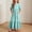 A123 Mint Green, variant on Trikvn Girls Maxi Dress Short Sleeve Ruffle Tiered Long Dresses with Side Pockets Casual Summer Loose Fit Flowy Sundress for Kids Beach Vacation Holiday Wear