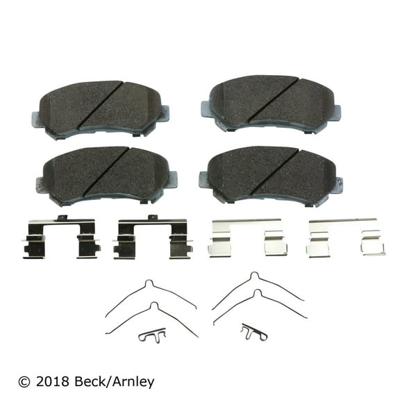 BeckArnley 085-6831 Premium Asm Pads W / Hardware