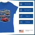 thumbnail image 6 of Ford Still Plays with Trucks T-Shirt American Classic F100 F150 Pickup Built Tough Vintage Offroad 4x4 Women's Tee, 6 of 7