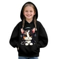 thumbnail image 3 of Mercatoo Hoodies for Boys Girls Cat Printed Long Sleeve Hooded Sweatshirts Kids Long Sleeve Pullover Tops with Pocket, 3 of 6
