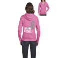 thumbnail image 1 of Womens Brain Cancer Full-Zip Hooded Sweatshirt, 1 of 5