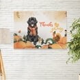 thumbnail image 2 of Happy Thanksgiving Newfoundland with Turkey Pumpkins Autumn Vibes Horizontal Matte Canvas Poster Newfie Dog Lover Gifts Wall Art Home Decor - 12018, 2 of 5