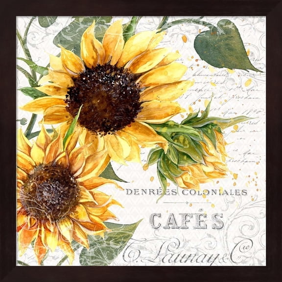 Metaverse Irina Trzaskos Studio 'Summertime Sunflowers II' Framed Art