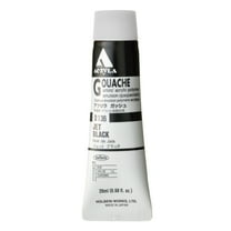 Holbein D136 Acryla Gouache, Jet Black, 20 ml.