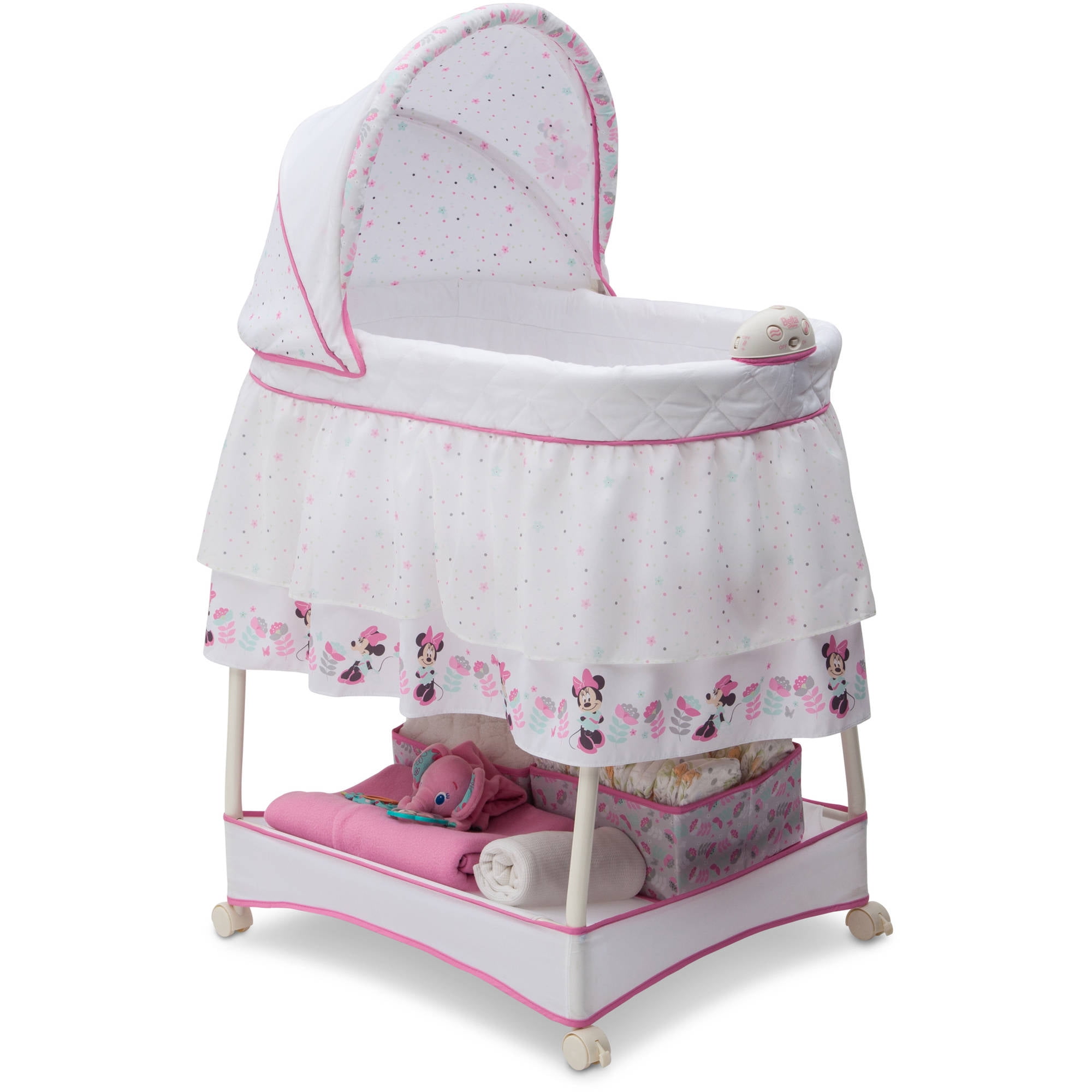 Delta Children Gliding Bassinet, Minnie 