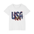 thumbnail image 2 of Aboser USA Patriotic T Shirts for Kids 12-14 Kid Ameirica Flag Shirts 3D Graphic Tees for Boys and Girls Novelty Fashion T-Shirts Unisex Casual Summer Tops Size 6-16 Years, 2 of 5
