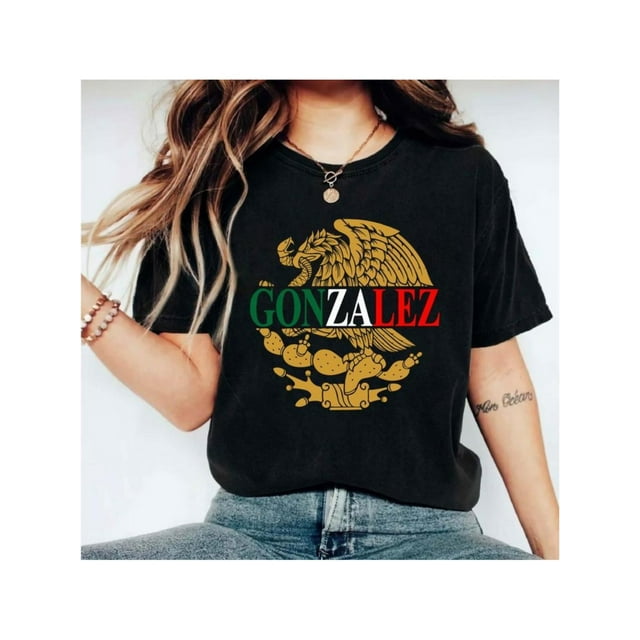 Mexican eagle Pride T-Shirt - National Symbol Graphic Tees - Latino Heritage Gift - Cotton Soft Fabric - Cultural Celebration apparel casual outfits