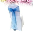 thumbnail image 6 of WRISTBIQUE 10Pcs Polyester Bow Chair Sash 10.8x5.9x0.04in, 6 of 8