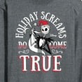 thumbnail image 3 of The Nightmare Before Christmas - Holiday Screams Come True - Men's Long Sleeve T-Shirt, 3 of 5
