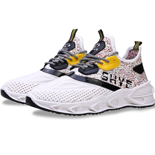 Tenis Hombre, Zapatos Hombre Deportivos, Zapatos de Malla Transpirable para Hombre, Zapatillas de Deporte Casuales de Moda para Entrenamiento Caminar Correr Gimnasio