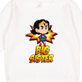 thumbnail image 3 of Inktastic Big Sister Superhero Toddler Sweatshirt, 3 of 4