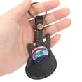 thumbnail image 4 of Fine Workmanship Portable Guitar Pick Bag, Guitar Pick Holder, Comfortable Feeling For Instrument Lovers Beginner Storing Guitar Picks Professionals, 4 of 8