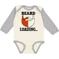 thumbnail image 3 of Inktastic Red Beard is Loading Boys Long Sleeve Baby Bodysuit, 3 of 5