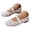 White, variant on Women's Mesh Ballet Flats Comfortable Dressy Square Closed Toe Mary Jane Embroidery Flower Slip on Casual Loafers (Black,8)