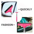thumbnail image 3 of Hytrove Driving in Rainy Weather Car Rearview Mirror Wiper Windshield Cleaner Pink Plastic 1Pack, 3 of 8
