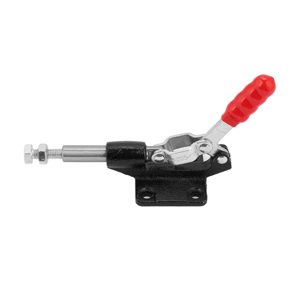 Clamp Hand Tool Riveting Processing Iron Galvanized Quick Fixed Toggle Clamp Holding Latch Push Pull Action Hand Tool for During Welding Processing GH-305-CM Clamp Hand Tool Riveting Processing Iron Galvanized Quick Fixed Toggle Clamp Holding Latch Push Pull Action Hand Tool for During Welding Processing GH-305-CM