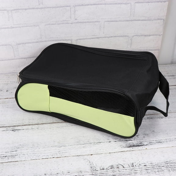 BESTYASH Polyester Shoe Bag with Ventilated Mesh and Carry Handle for Golf Shoe Storage and Travel