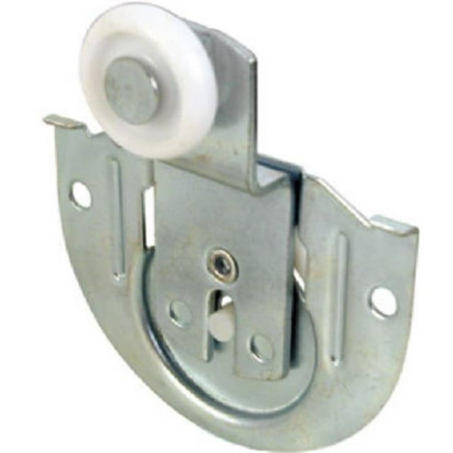 Prime Line 161372 Wardrobe Door Roller Dial Adjust Hanger Bracket- 2 Pack