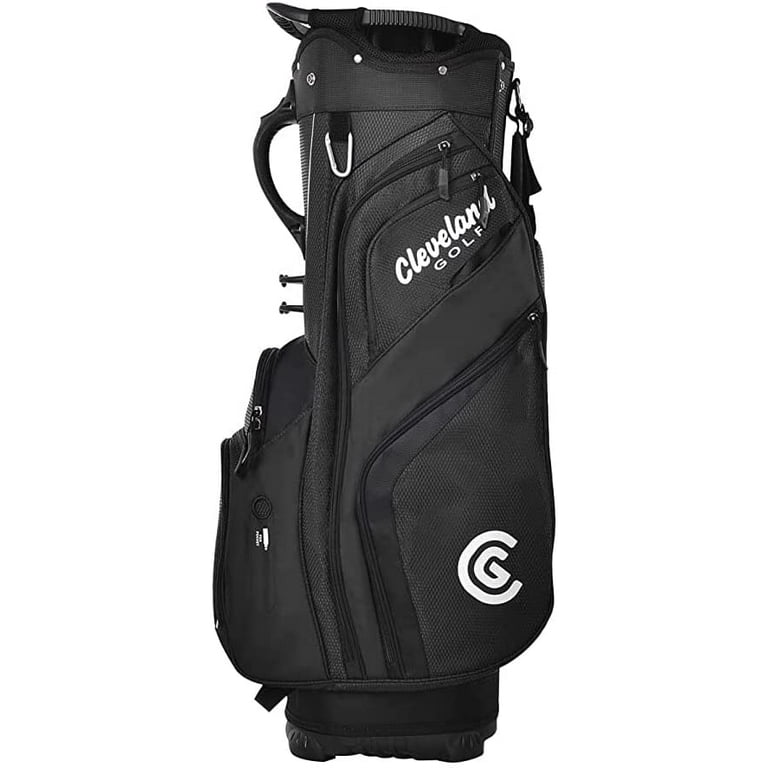NEW Cleveland Golf Womens Black/Pink 14-Way Top Golf Cart NEW Cleveland Golf Womens Black/Pink 14-Way Top Golf Cart