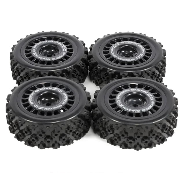 fastboy RCGOFOLLOW 1/10 Plastic Durable Wheel Rims Tyre Rc Wheel Rims Tyre For TT02 TT01 XV01 PTG-2 DF-03 WR8 RC Car Part TYPE2