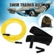 thumbnail image 2 of Yuarrent Cinturón de resistencia de entrenamiento de natación ajustable elástico portátil banda de cuerda de ejercicio piscina interior Traje de baño Azul 4m, 2 of 6