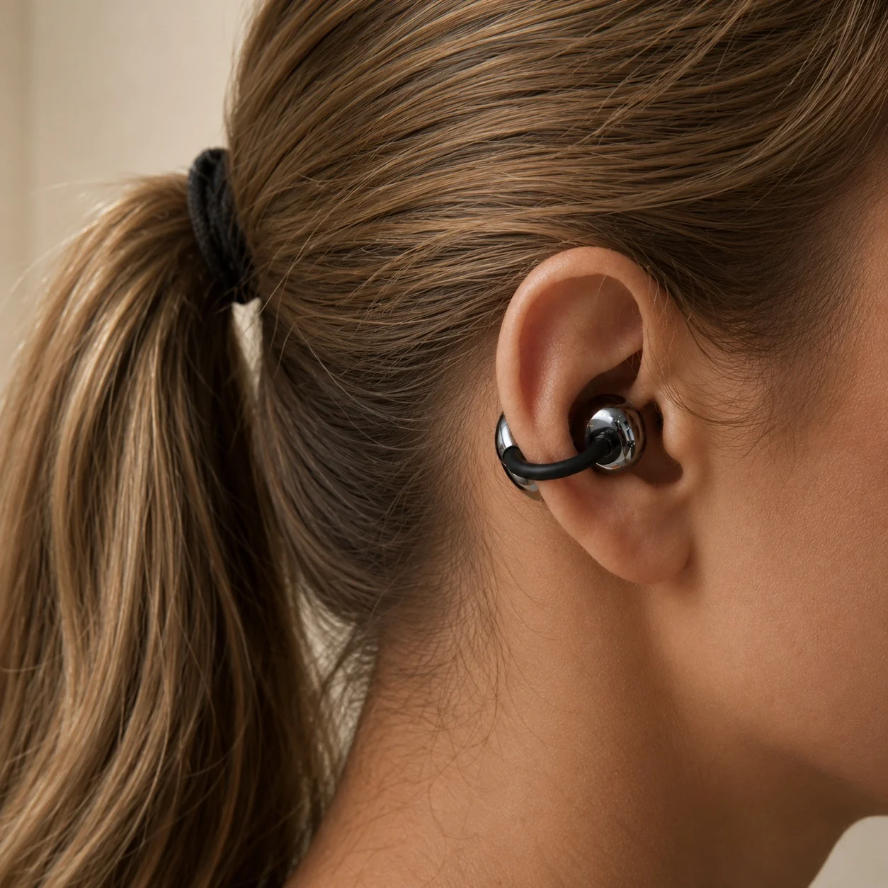 Auriculares inalámbricos de clip abierto onn Nebulode Pro, negro 2