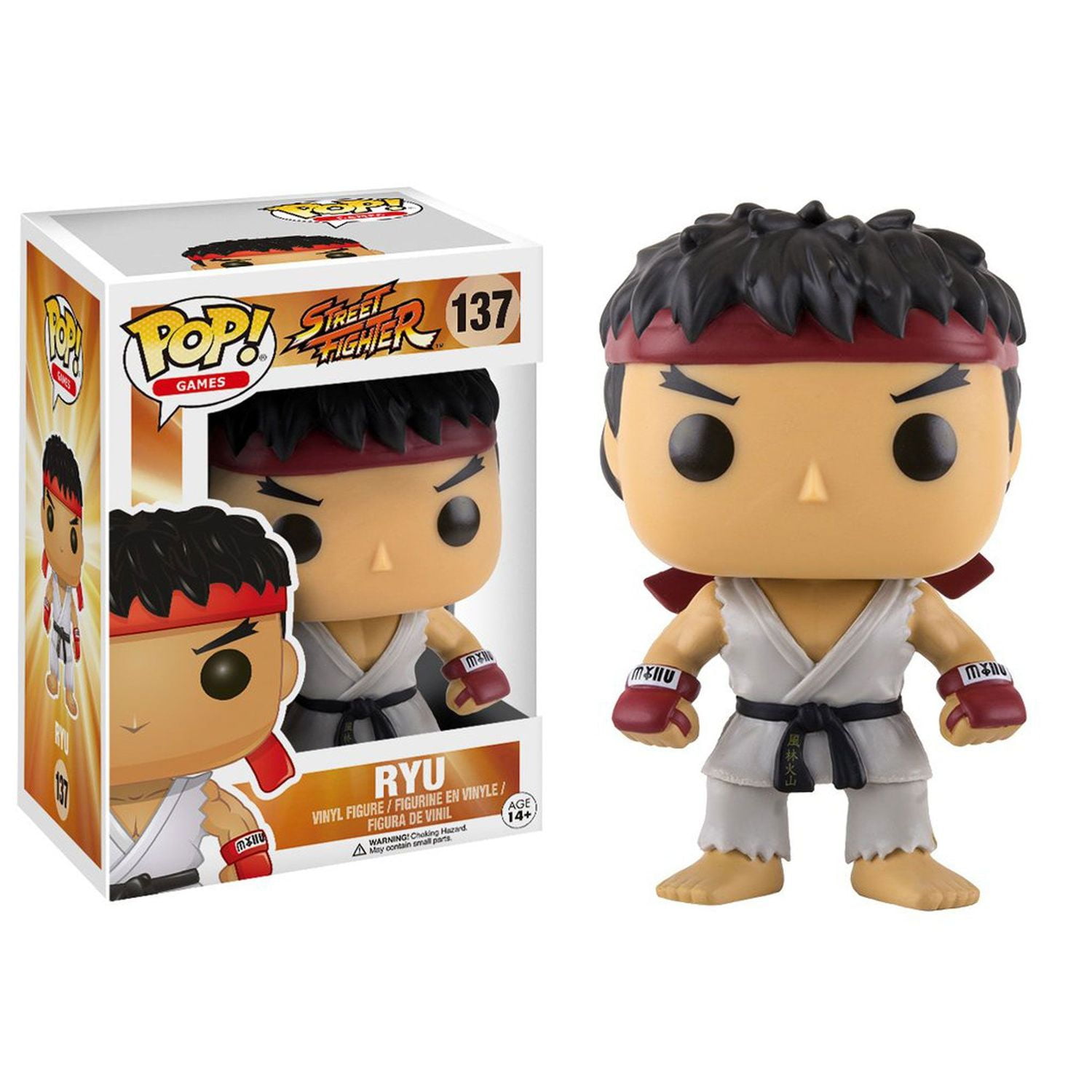 Ryu Street Fighter Funko Pop! Figure #192 TRU Exclusive - Walmart.com
